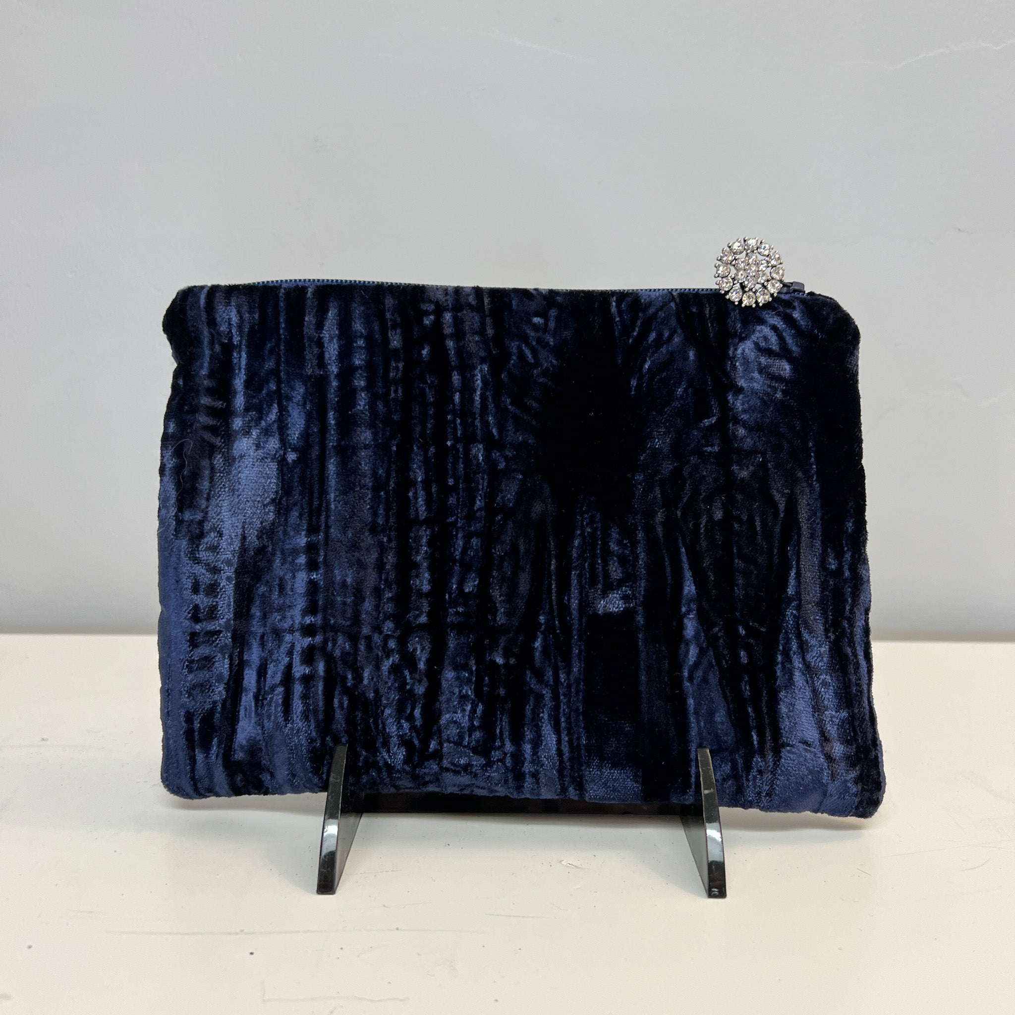 Velvet Zipper Pouch