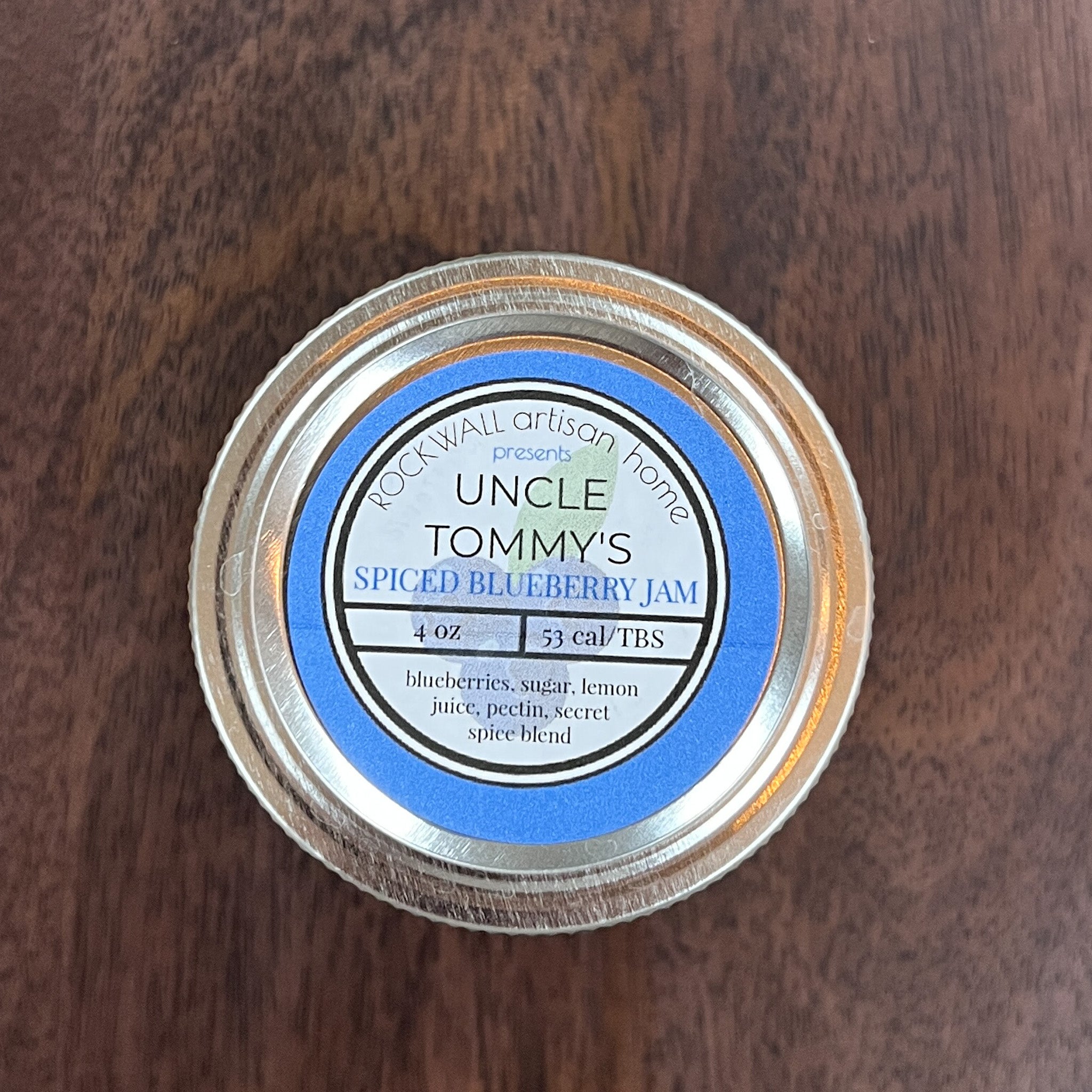 Uncle Tommy’s Spiced Blueberry Jam