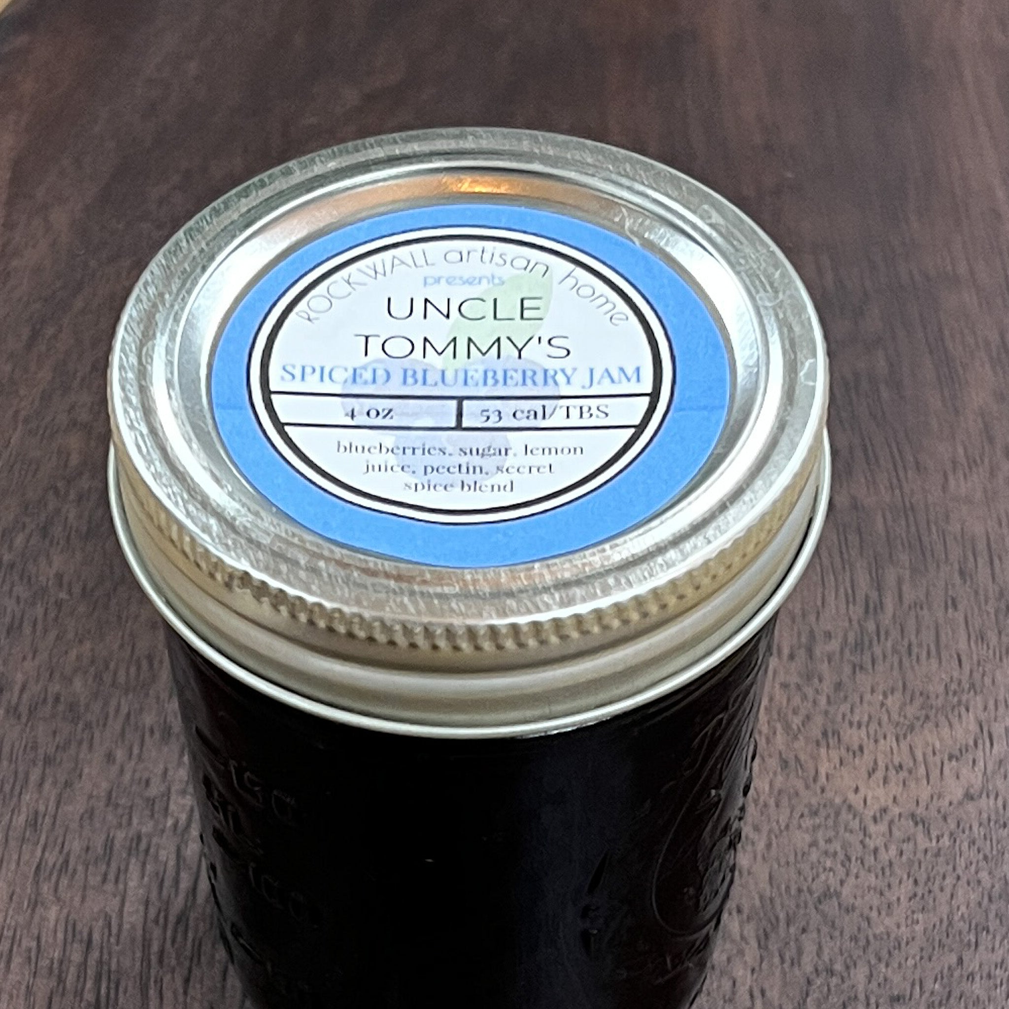 Uncle Tommy’s Spiced Blueberry Jam