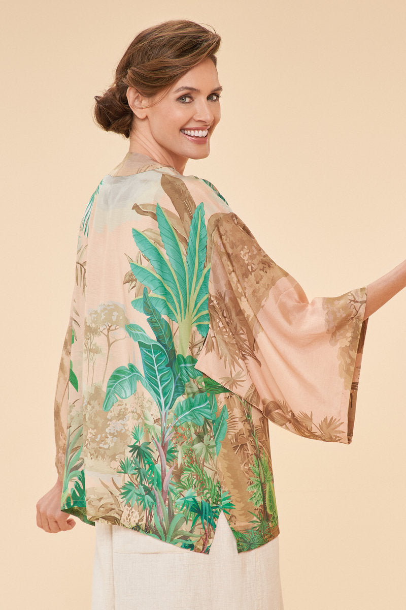 Oasis Coconut Kimono Jacket