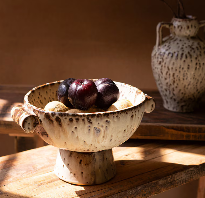 Ceramic Compote