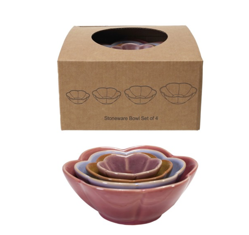 Flower Shaped Prep Bowls