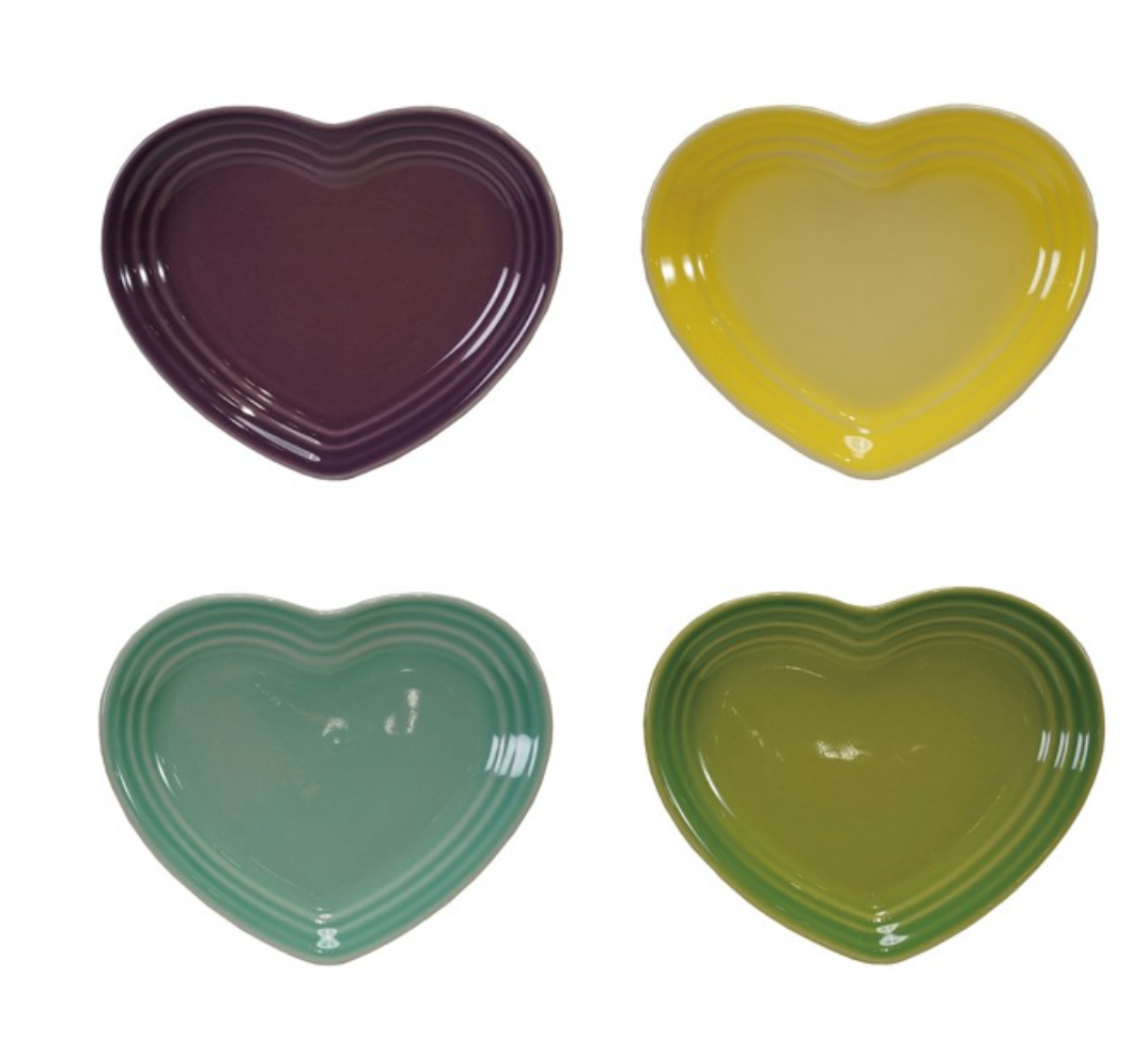 Heart Shape Stoneware Dish