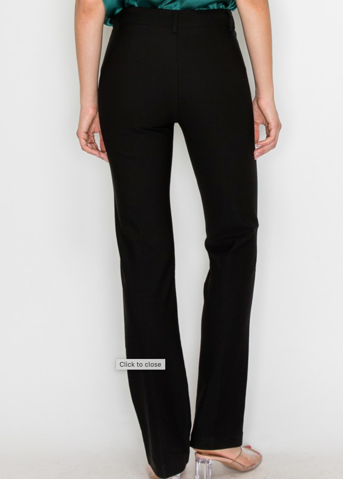 Straight Leg Ponte Pants