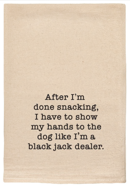 After I’m Done Tea Towel