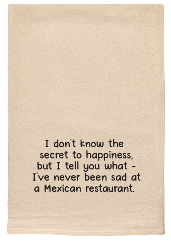 I Don’t Know Tea Towel