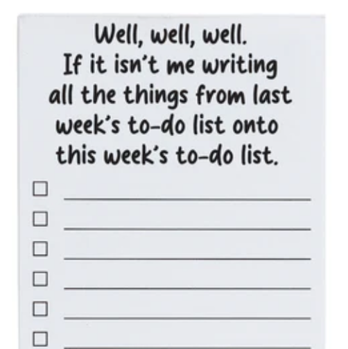 Well, Well, Well Note Pad