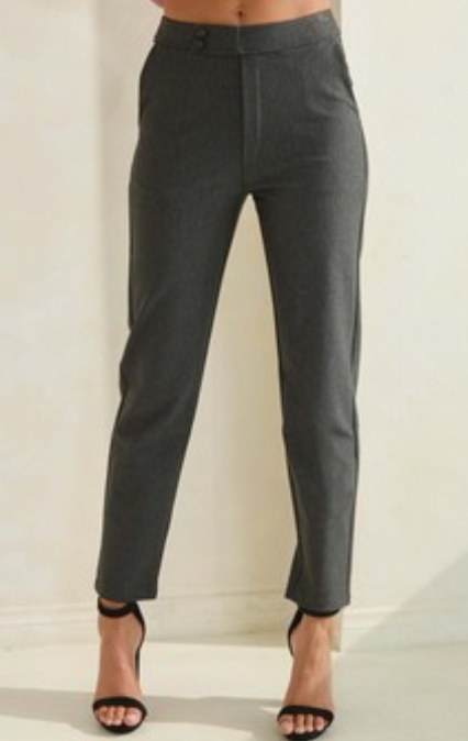 Midrise Ponte Pants