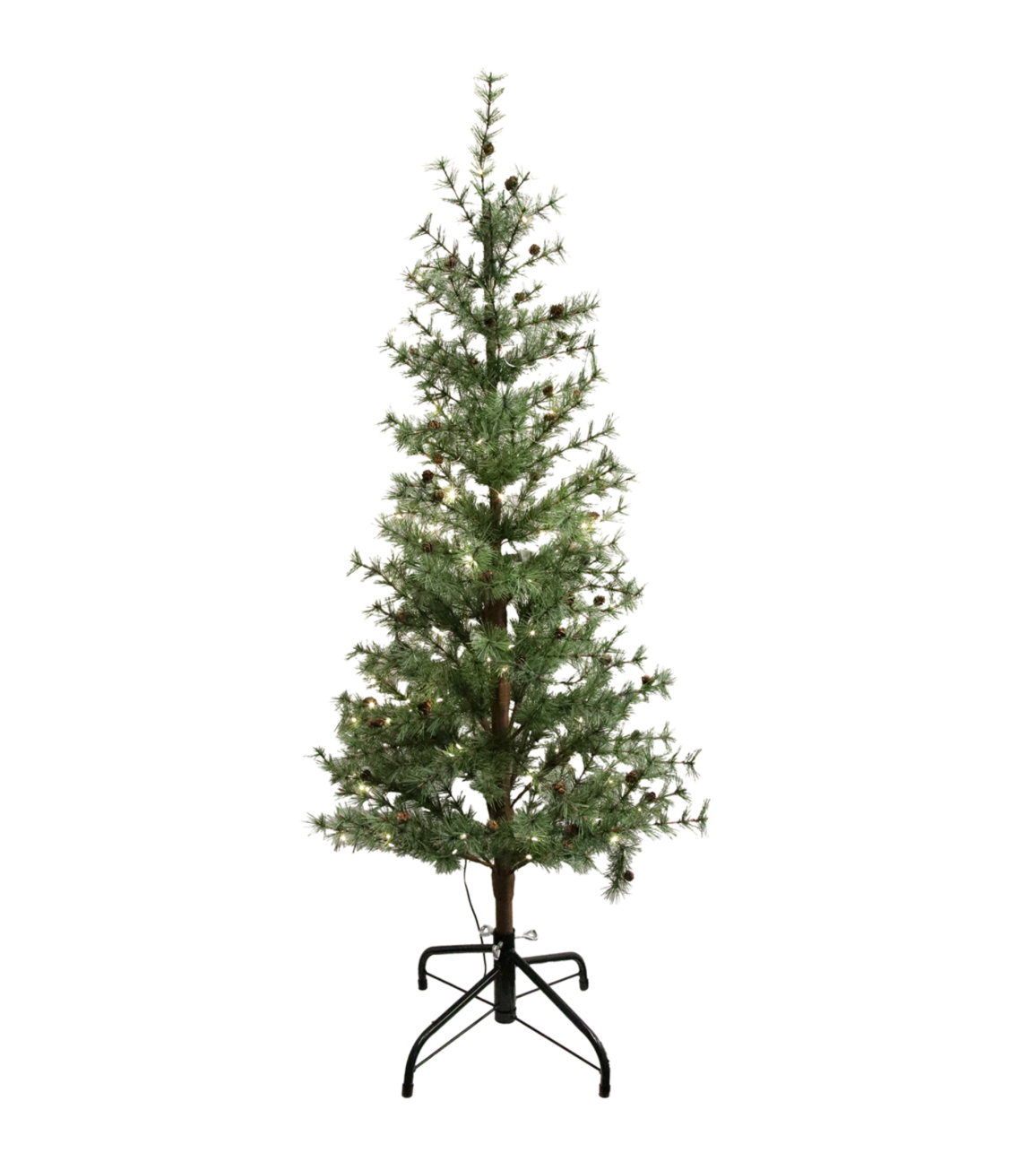 48” Lighted Pine Tree