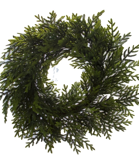 31” Varigated Cypress Wreath