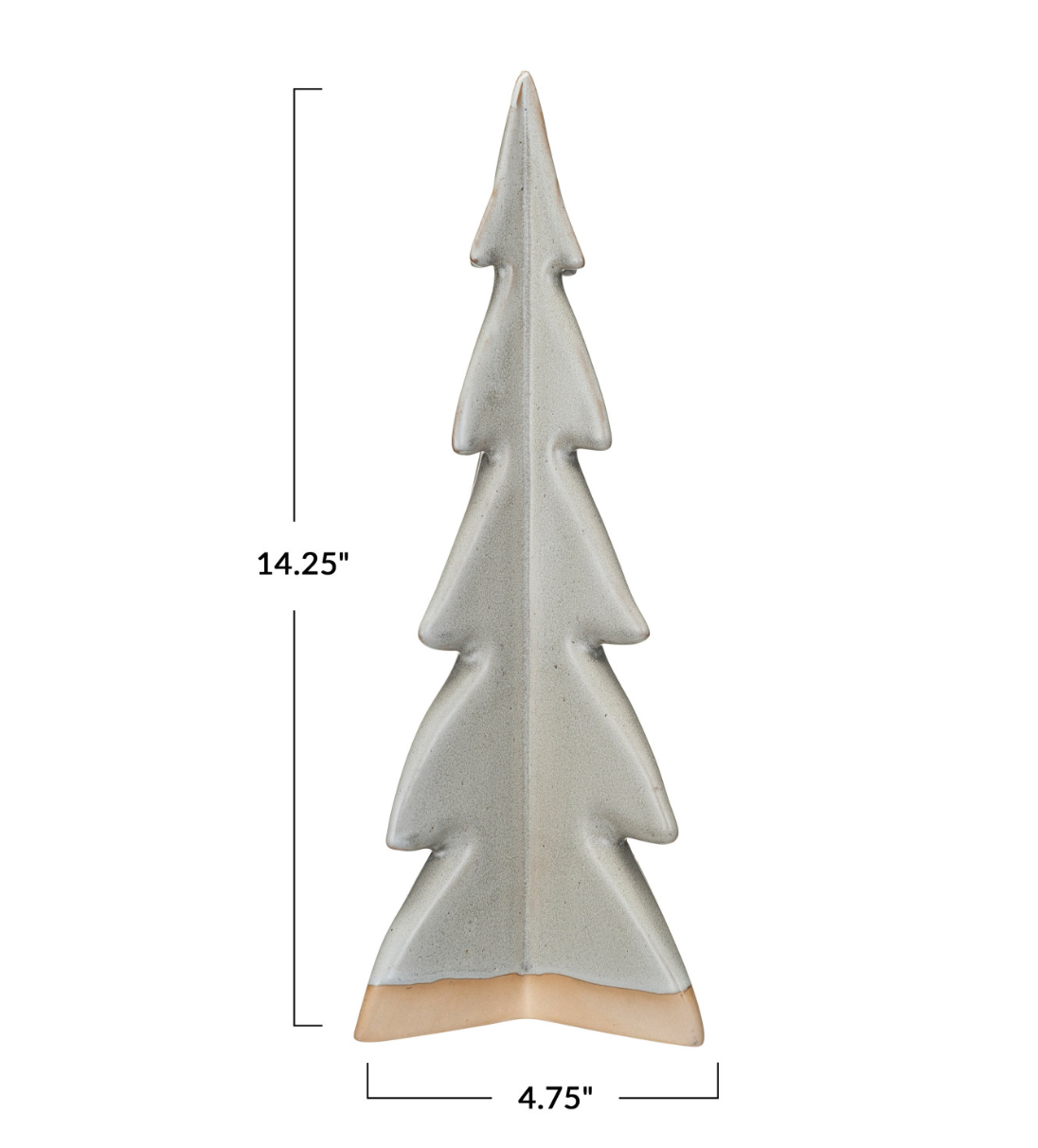 Stoneware Tree - Green