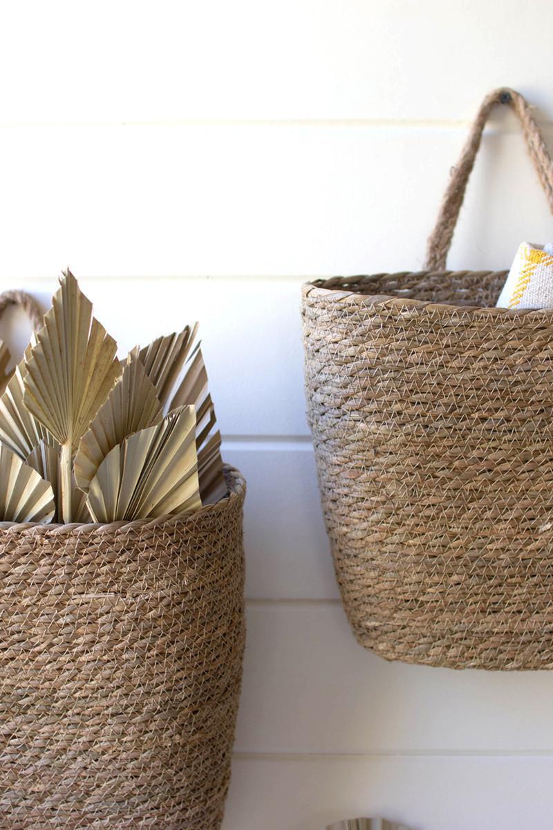 Woven Seagrass Basket - Large