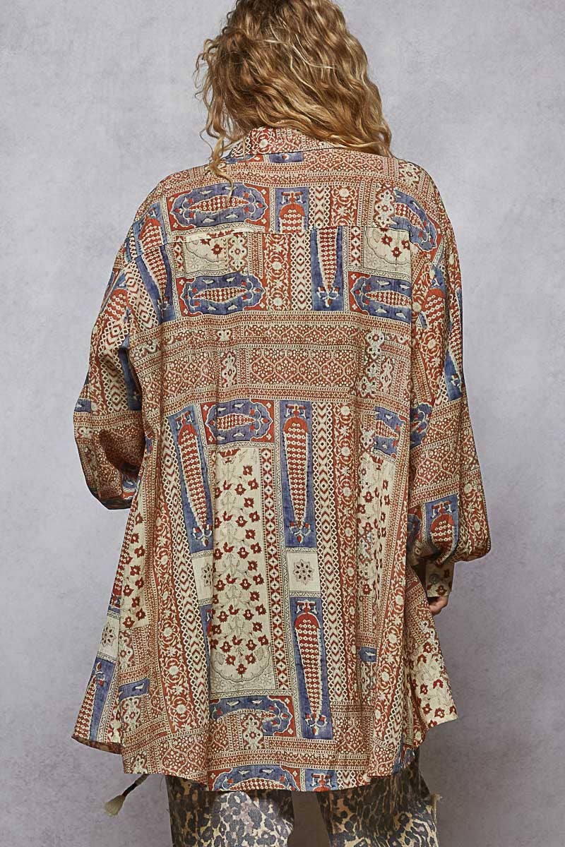 Trompe L'oeil Printed Shirt