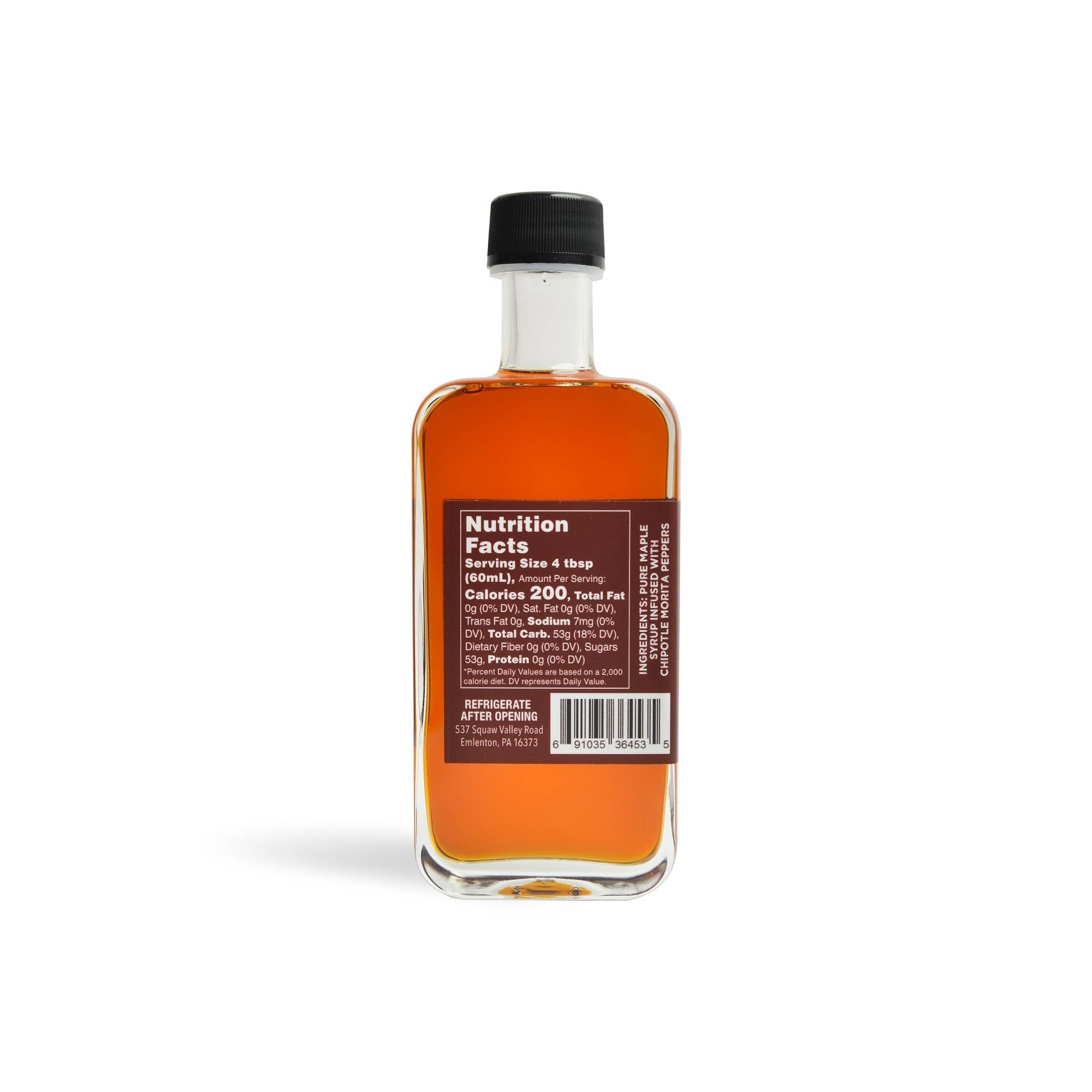Chipotle Pepper Infused Maple Syrup
