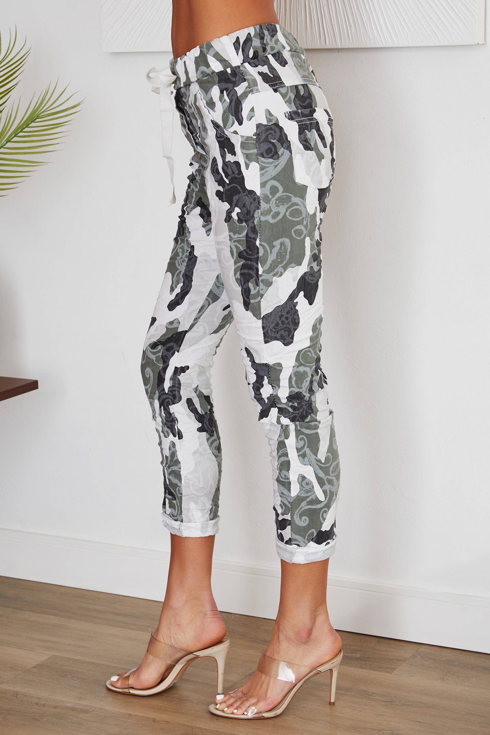 Abstract Print Magic Pants