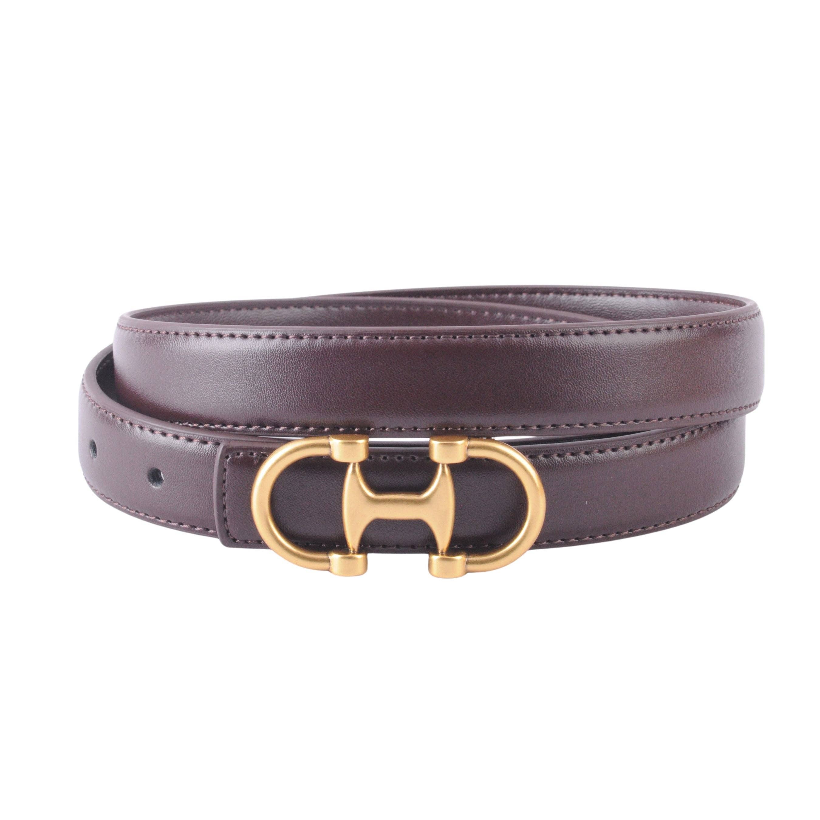 Belt with Horsebit Buckle
