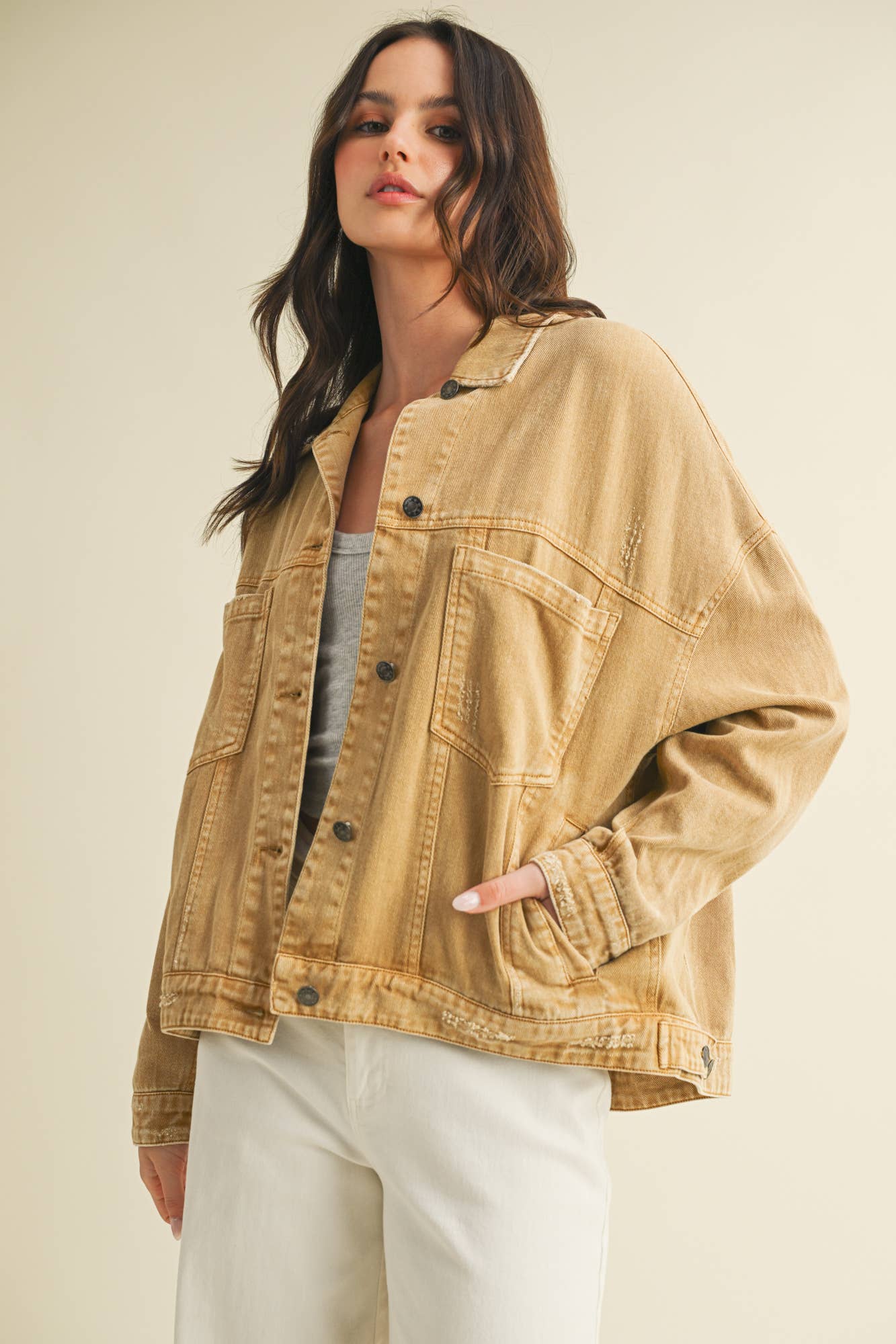 Back Pleat Jacket