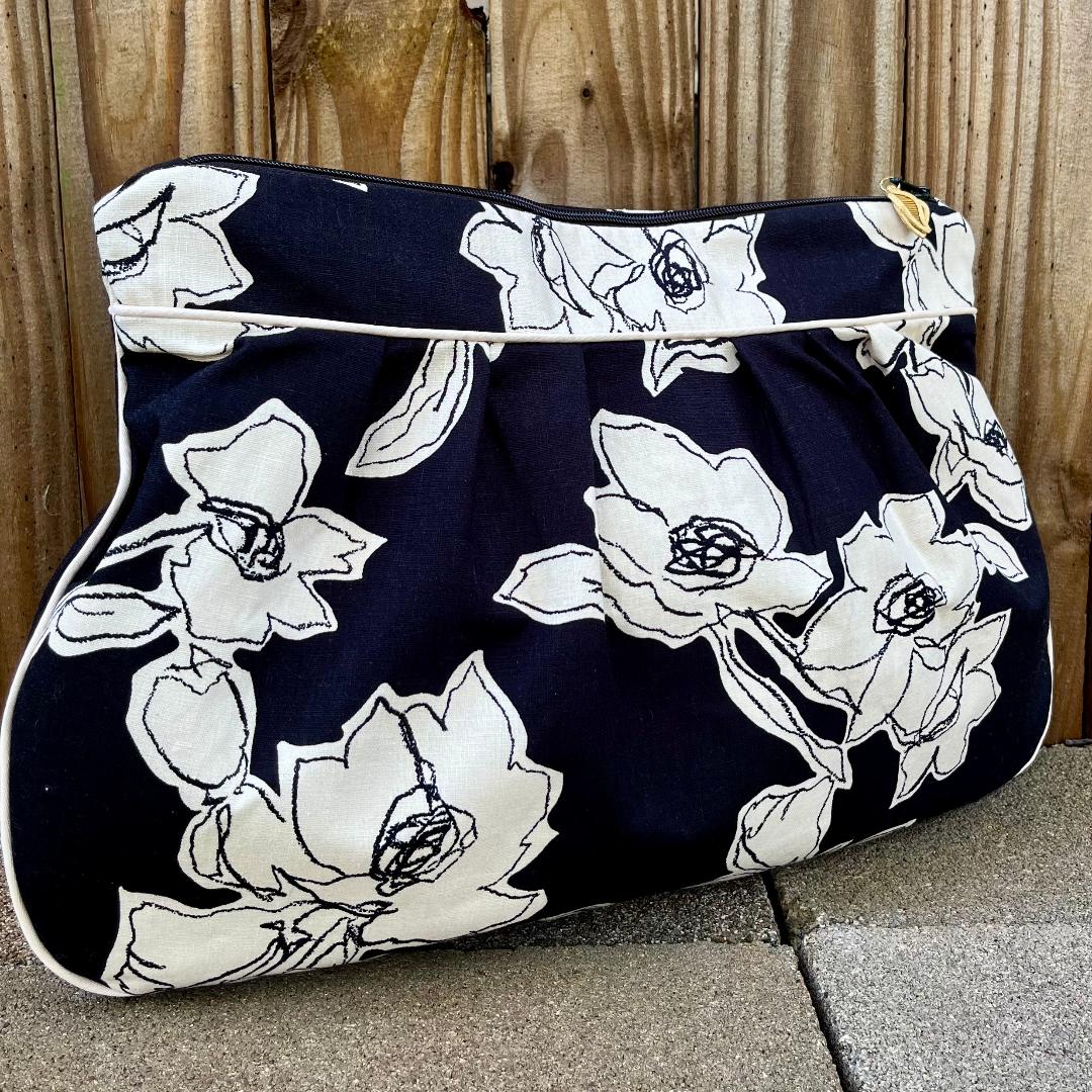 Collette - Black and Cream Floral