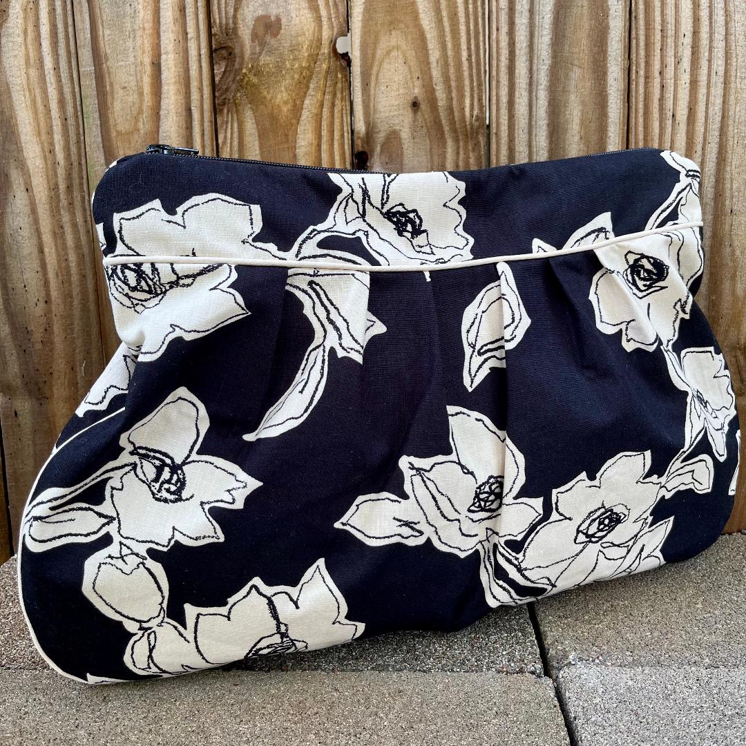 Collette - Black and Cream Floral