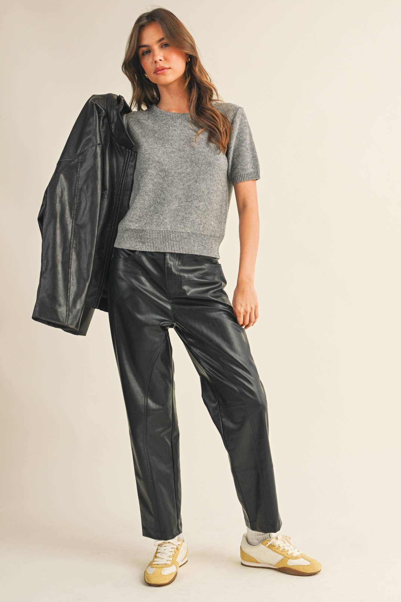 Luxurious “Leather” Pants