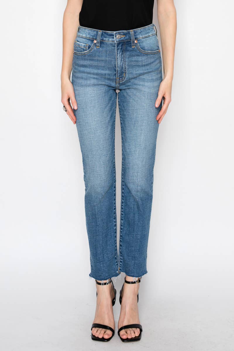 Tummy Control High Rise Straight Leg
