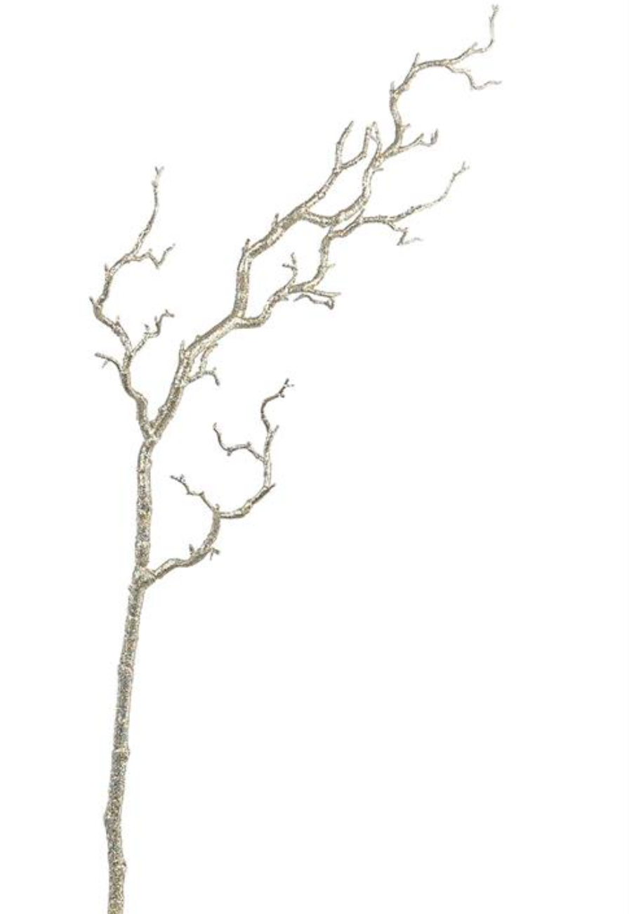 Metallic Willow Branch - Platinum