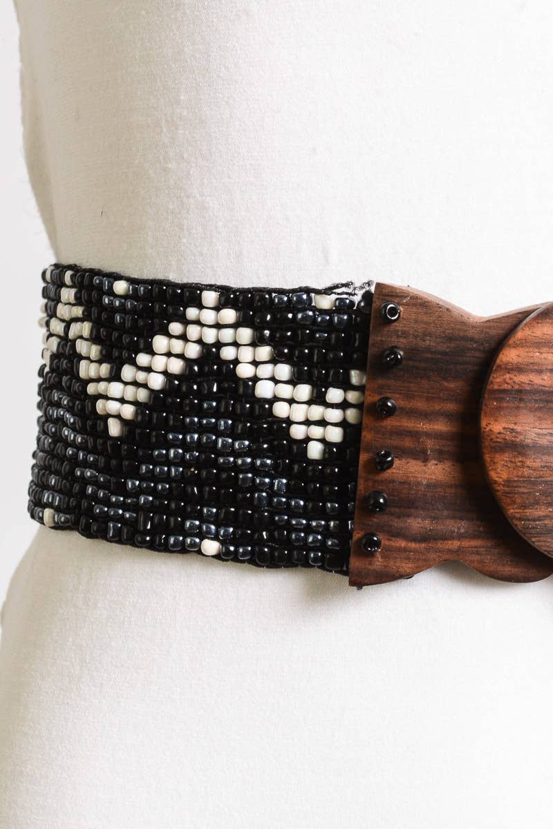 Boho Beaded Belt