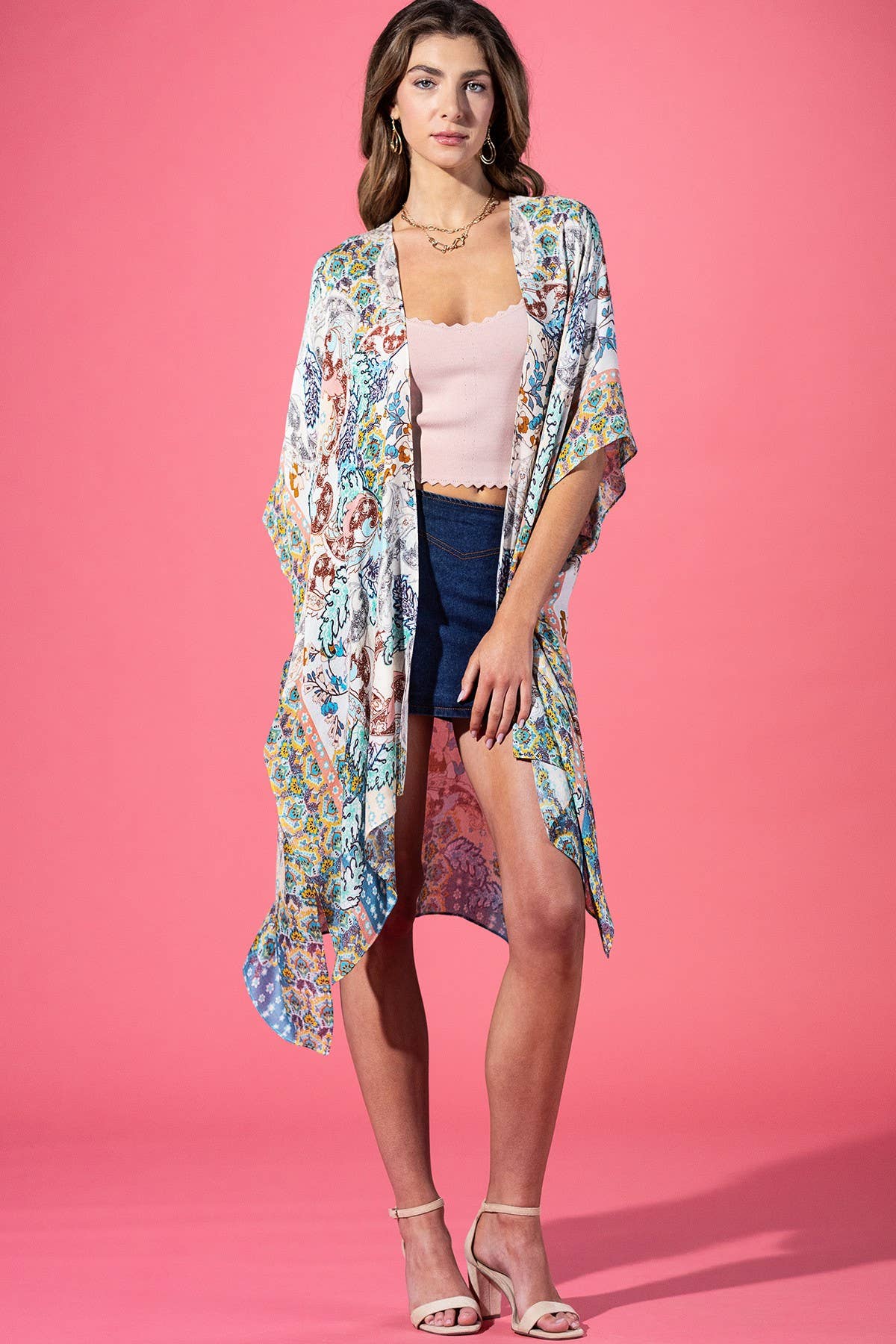 Artisan Floral Kimono