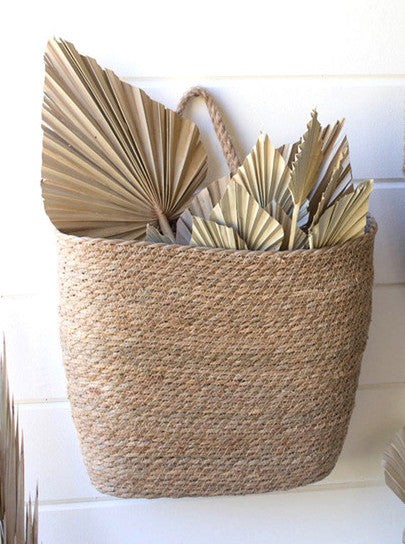 Woven Seagrass Basket - Large