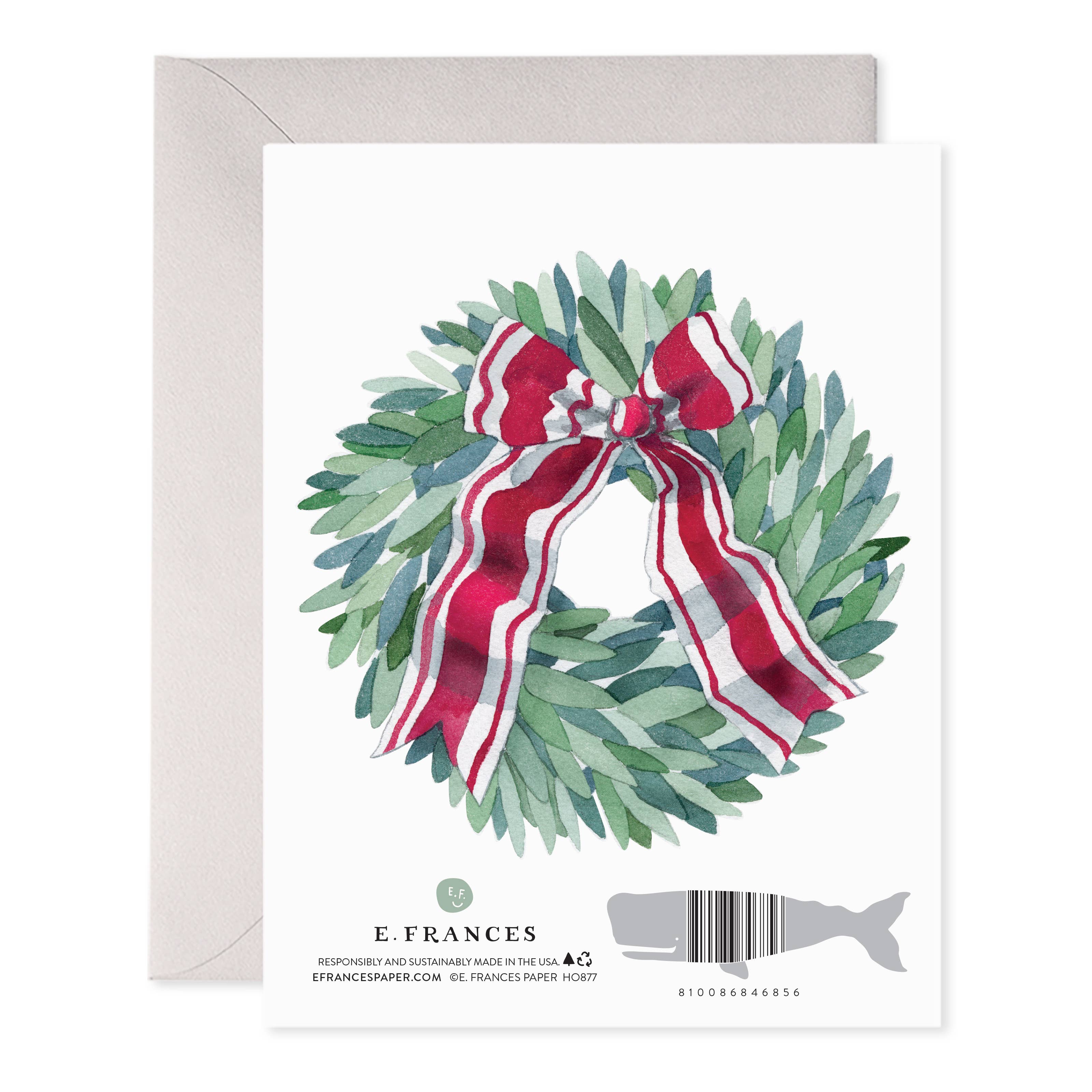 Laurel Wreath Boxed Christmas Cards