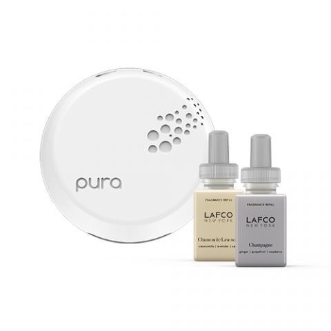 LAFCO Pura Smart Diffuser Cham/Lavndr & Champagne