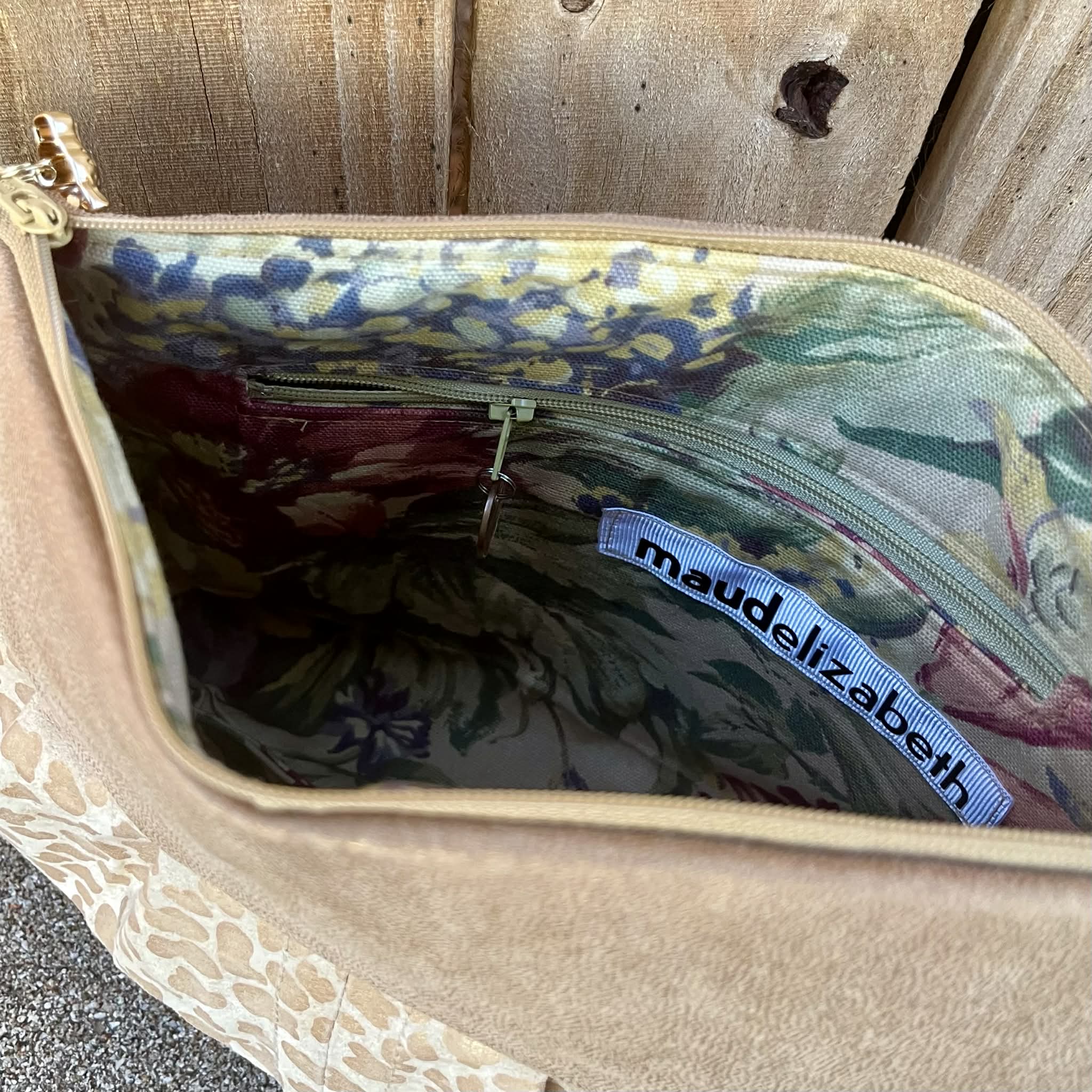 Estelle - Metallic Leopard Suede