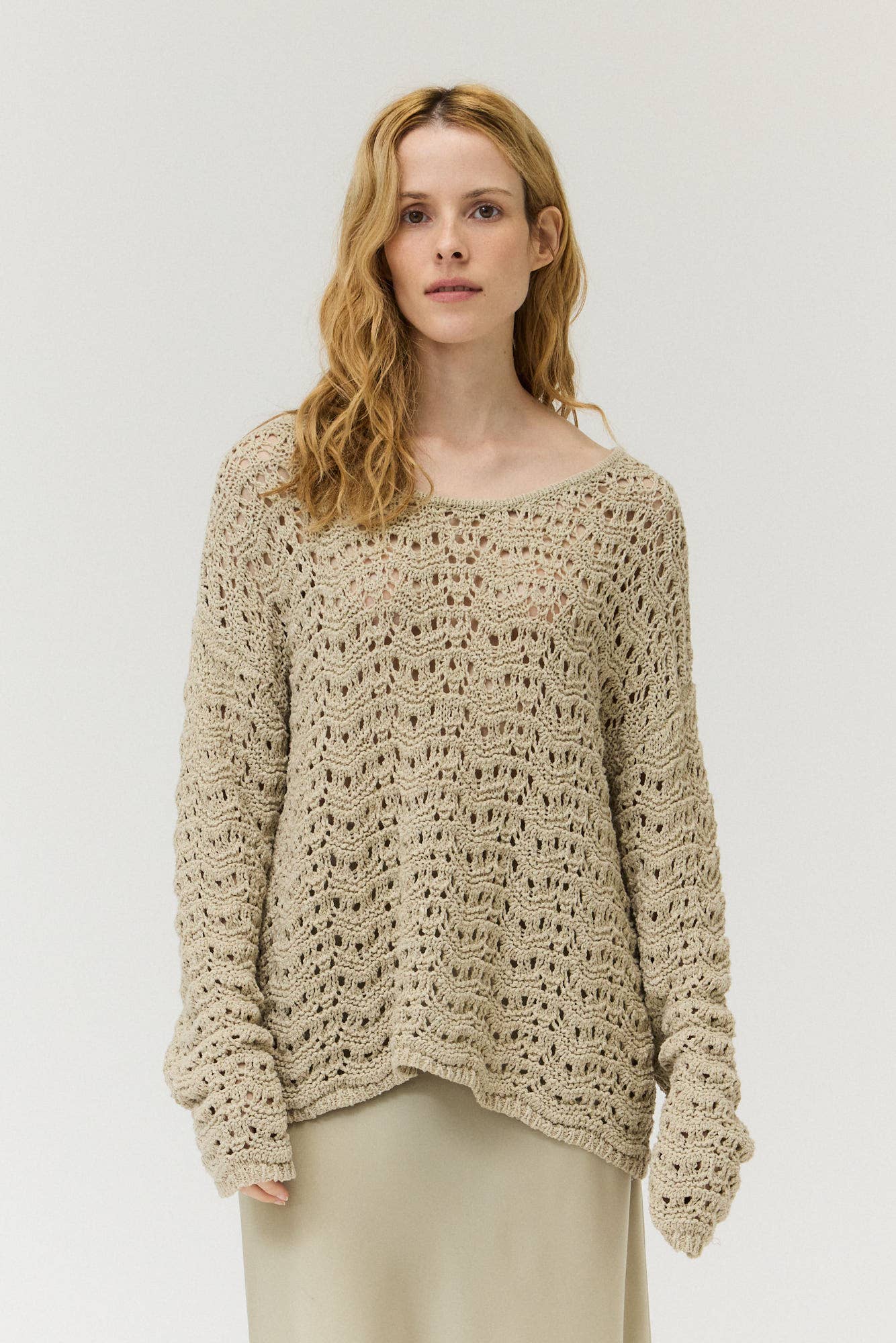 Lightweight Crocheted Sweater