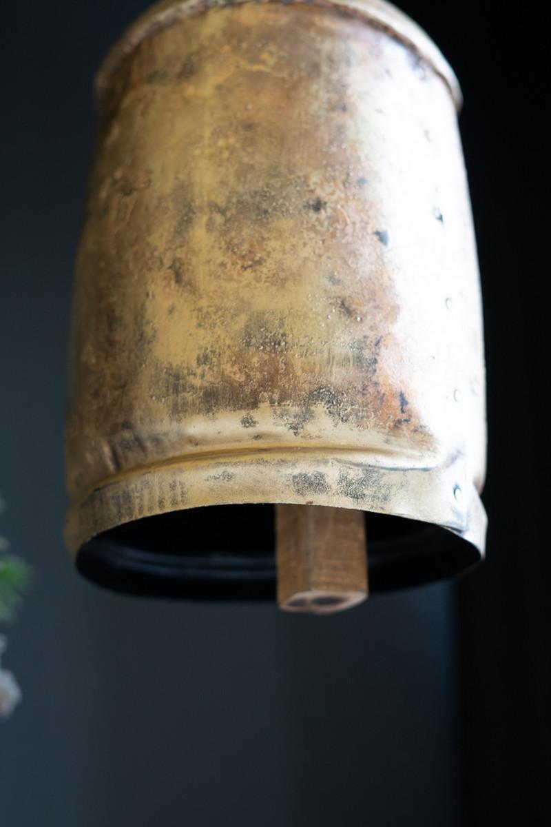 Antique Gold Christmas Bell