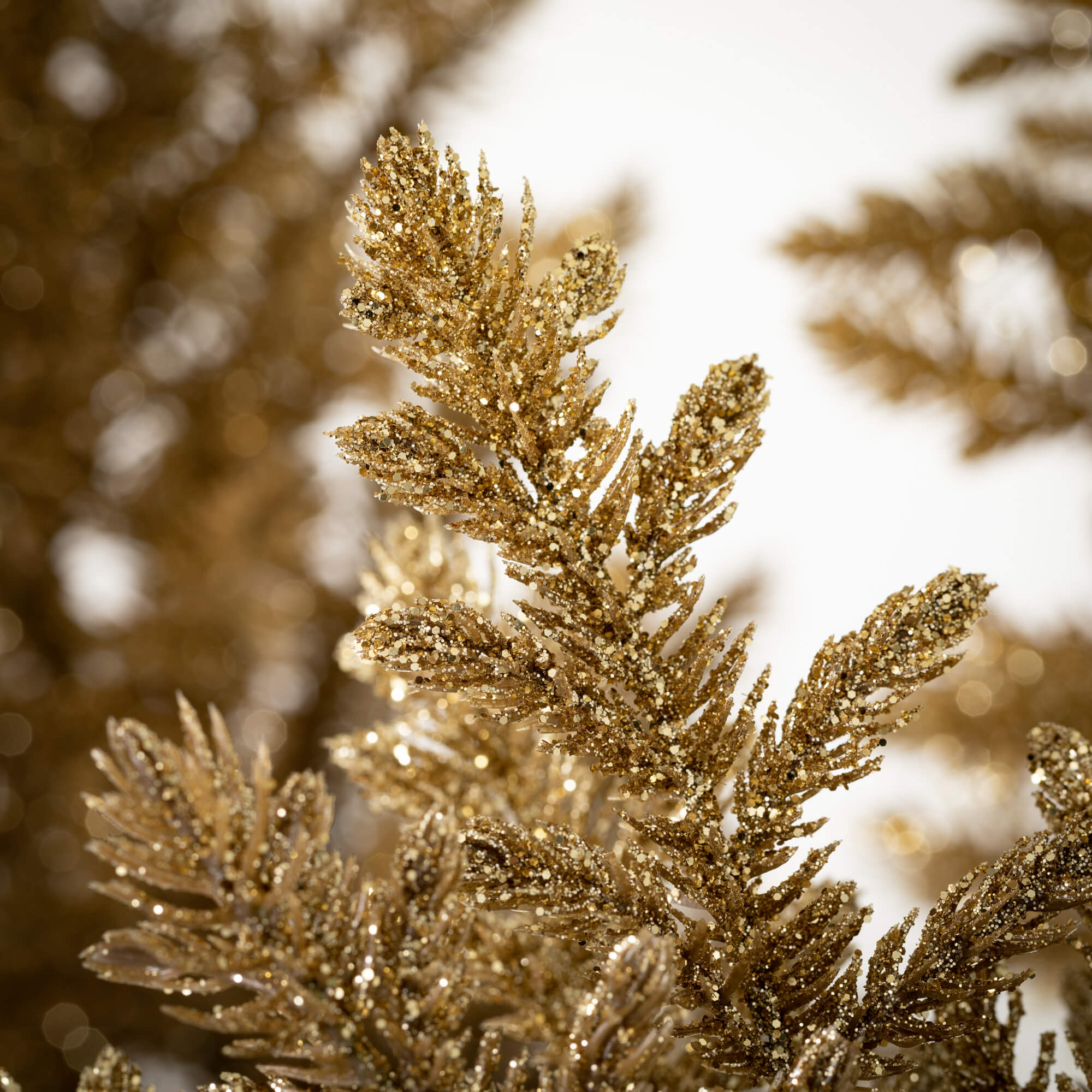 Gold Dusted Potted Trees