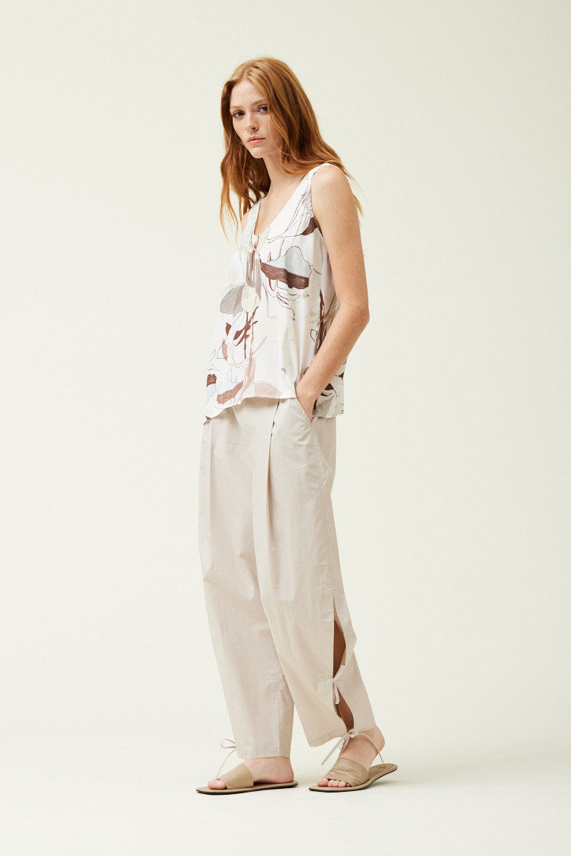 Double Side Tie Pant