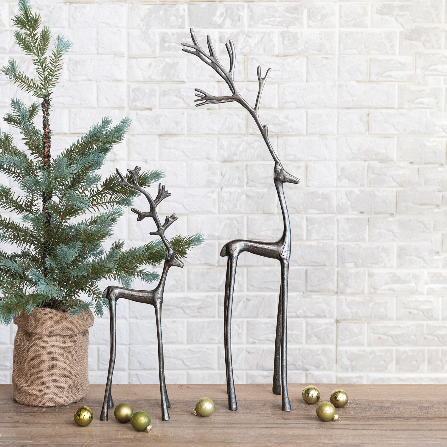 Reindeer w/ Gunmetal Finish