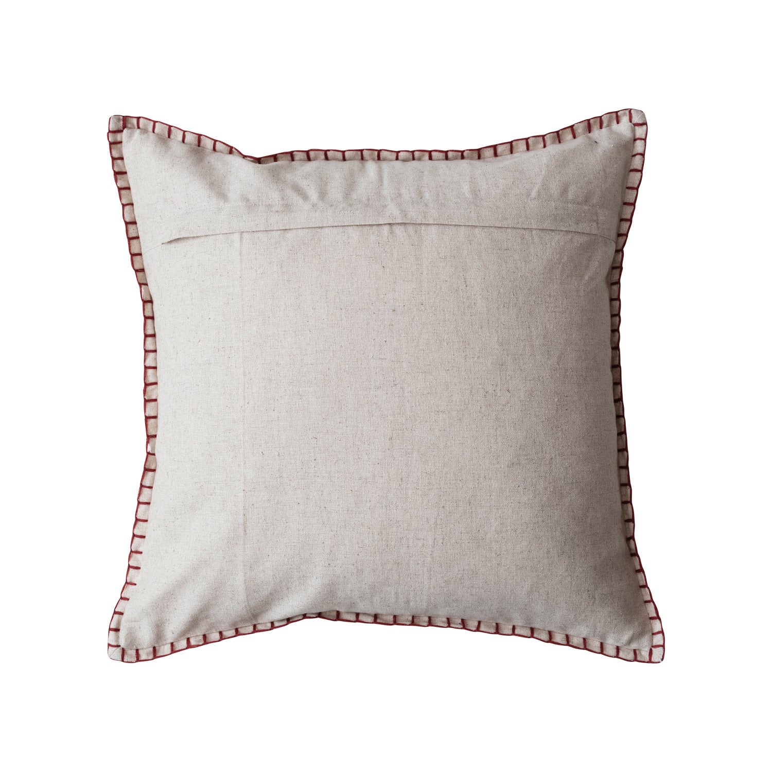 Red & Gold Embroidered Pillow